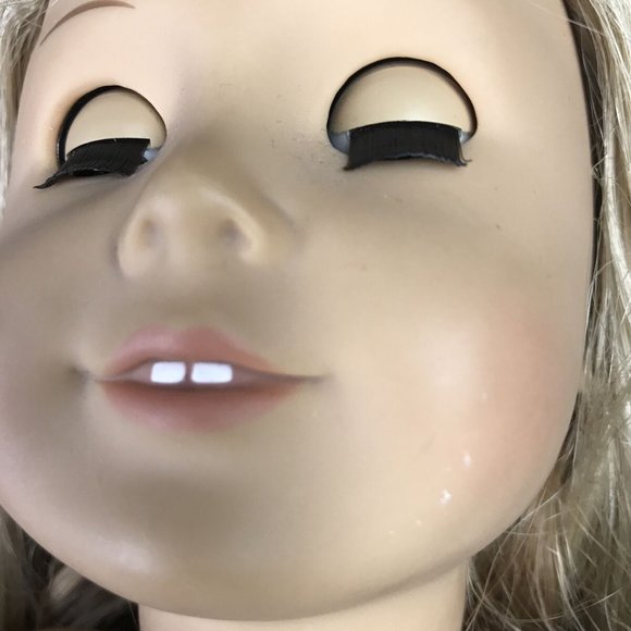 American Doll Kailey Hopkins Snow /winter Outfit 18" Blonde Brown Eyes - Picture 11 of 11